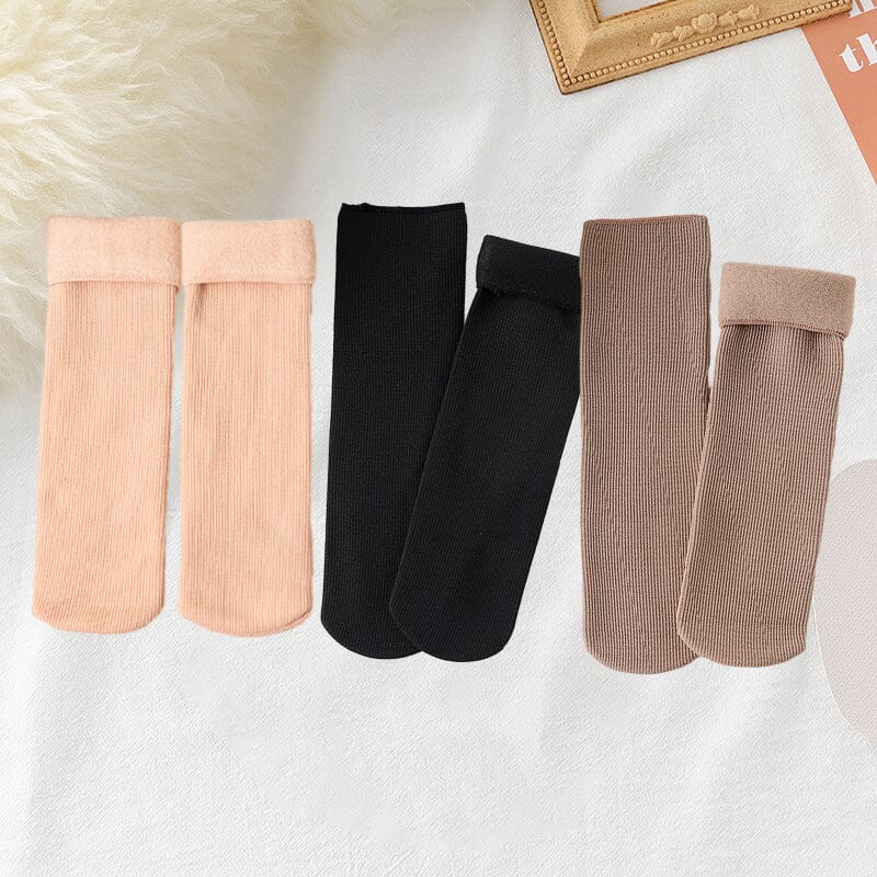 4+4 GRATIS | CloudWarm - Wintersocken aus weichem Samt mit Verdickung