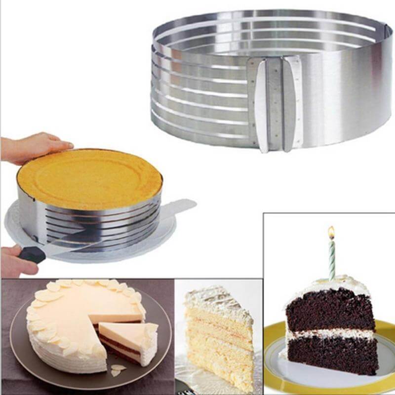 TierCutter - Verstellbarer Edelstahl-Kuchenausstecher