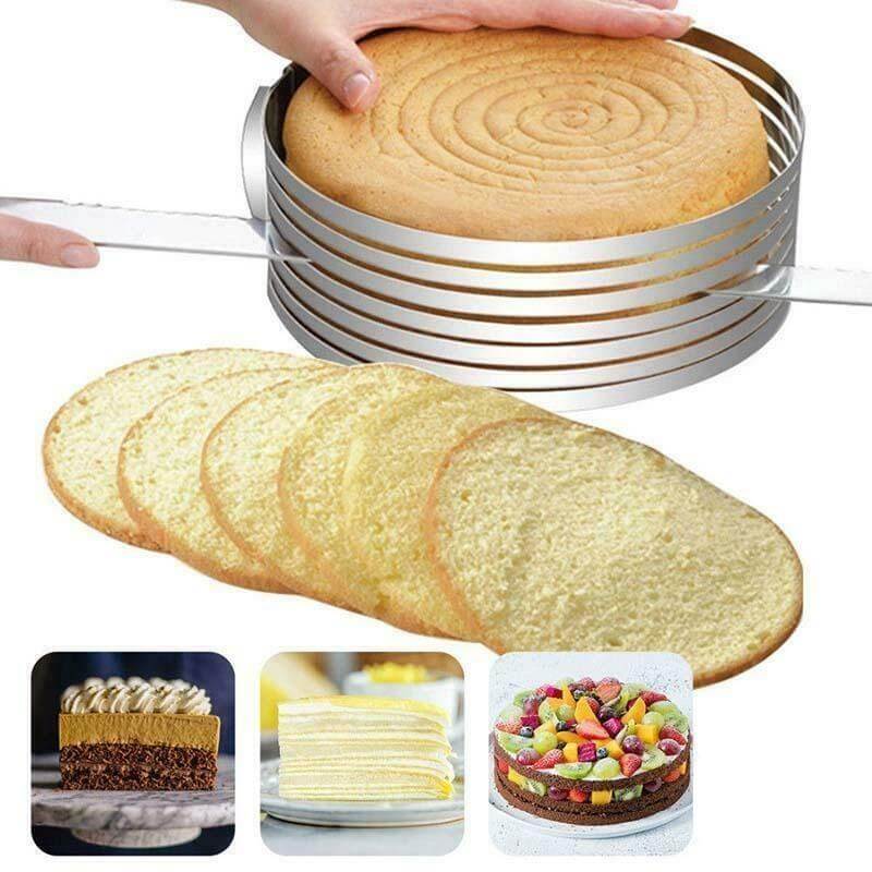 TierCutter - Verstellbarer Edelstahl-Kuchenausstecher