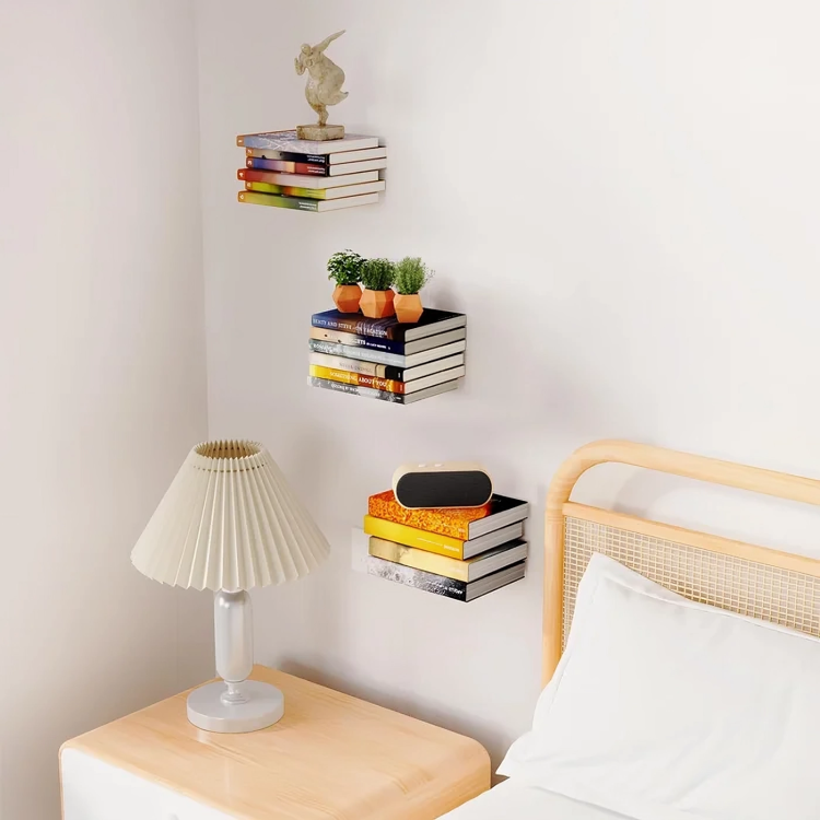 1+1 GRATIS | FloatyBooks - Unsichtbare schwebende Bücherregale