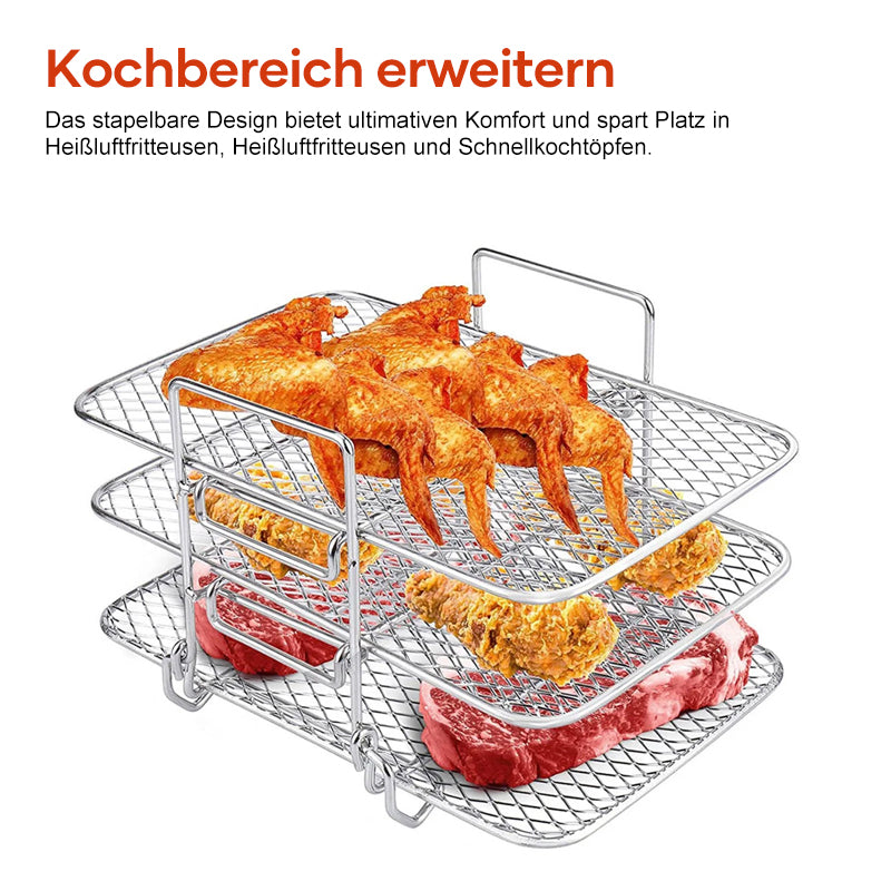 SteelStack - Mehrschichtiger Edelstahlgrill