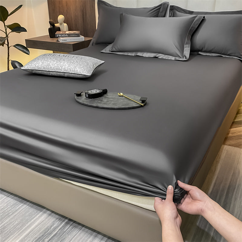 CottonLuxe Spannbettlaken | 100 % Baumwolle | Atmungsaktiv & Hautfreundlich | Perfekte Passform mit Rundumgummi