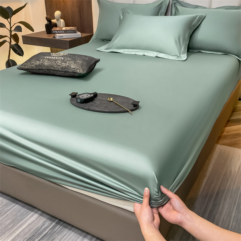 CottonLuxe Spannbettlaken | 100 % Baumwolle | Atmungsaktiv & Hautfreundlich | Perfekte Passform mit Rundumgummi
