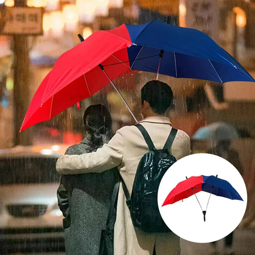 PairShield - Doppelter Regenschirm für Paare mit UV-Schutz