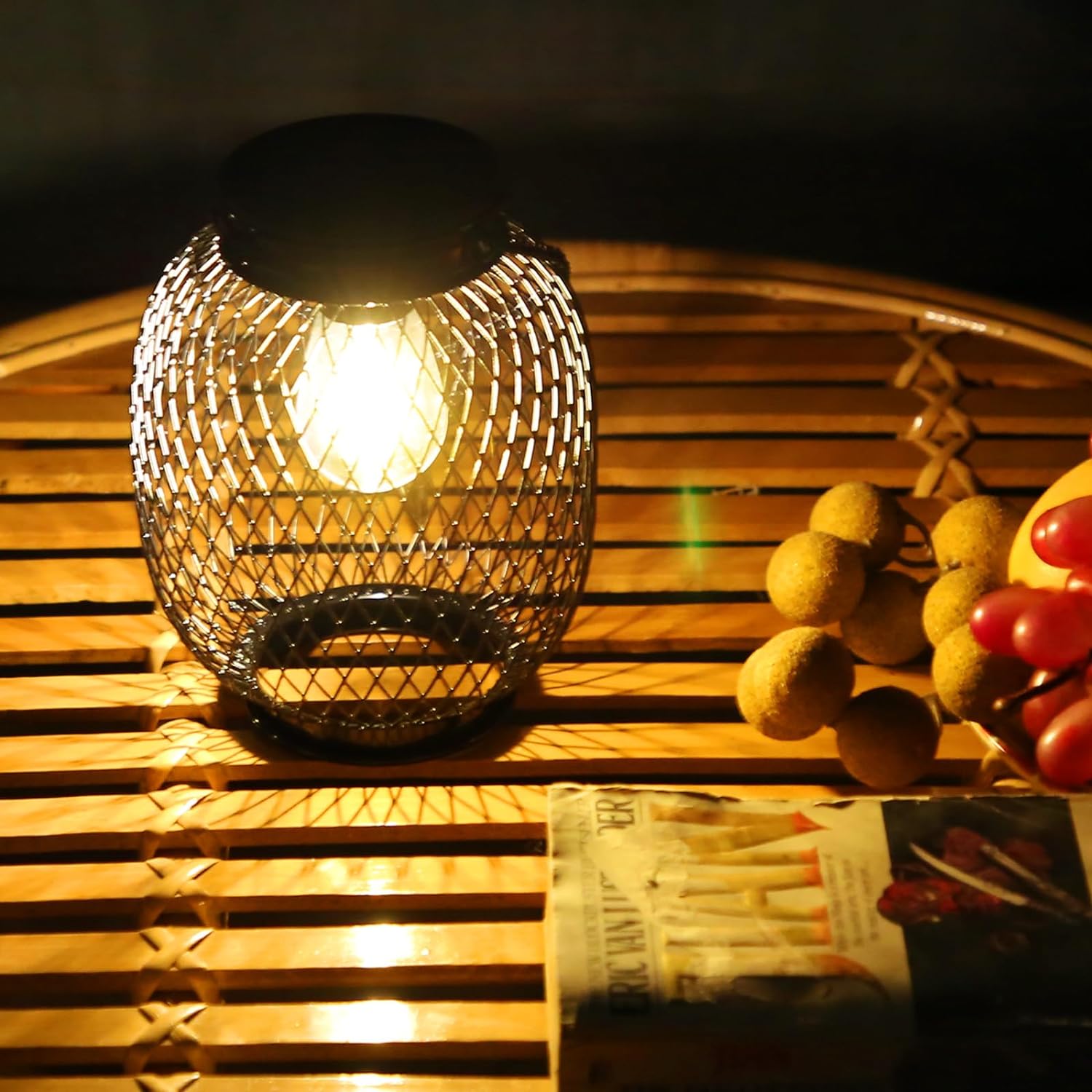 VintageGlow - Solarbeleuchtung im Retro-Stil für charmante Gartenatmosphäre