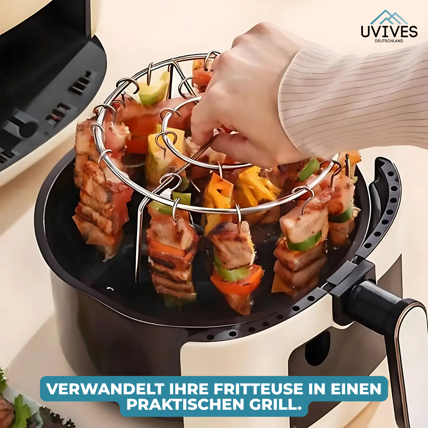 CrispGrill Set – Genießen Sie knuspriges Essen ohne Rauch oder Fett!