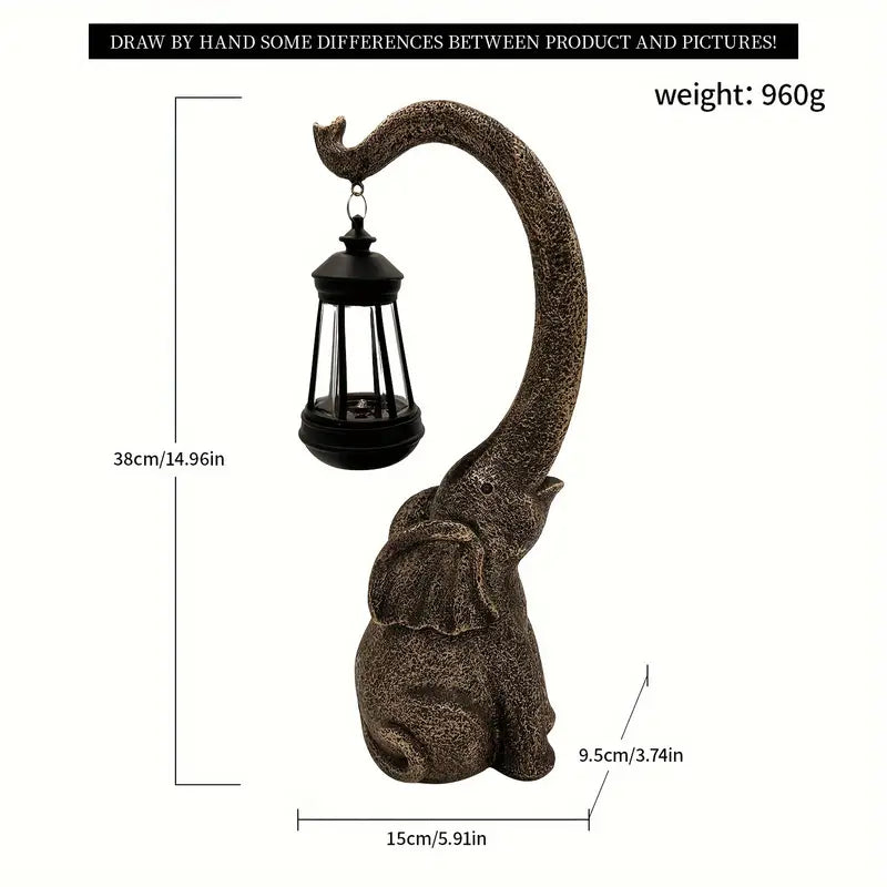EnchantiLite - Verzauberter Elefant Solarlampe