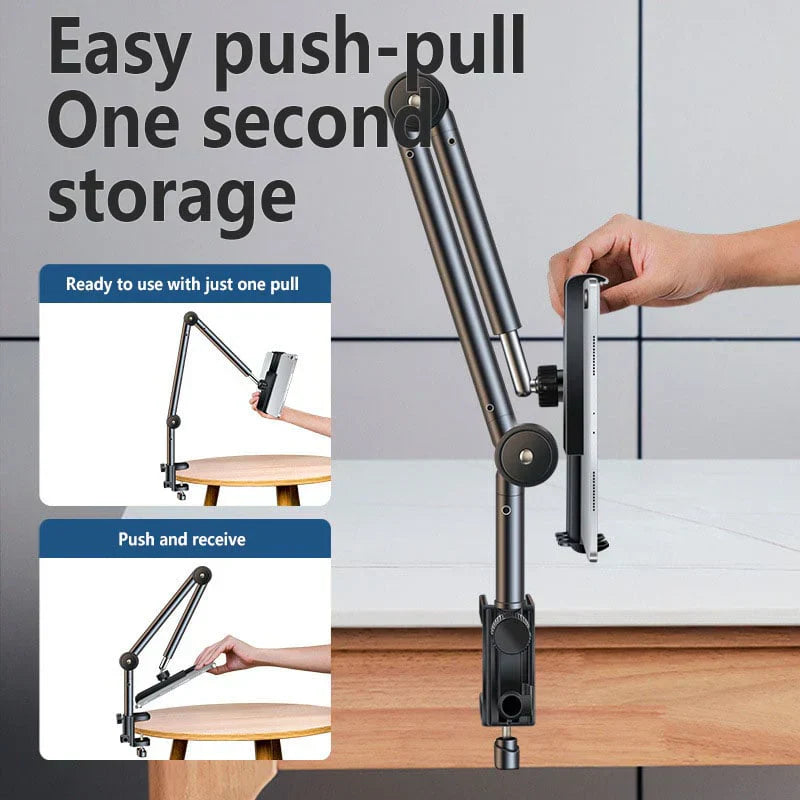 TechHold - Stabiler Tablet- und Handyhalter aus Aluminium