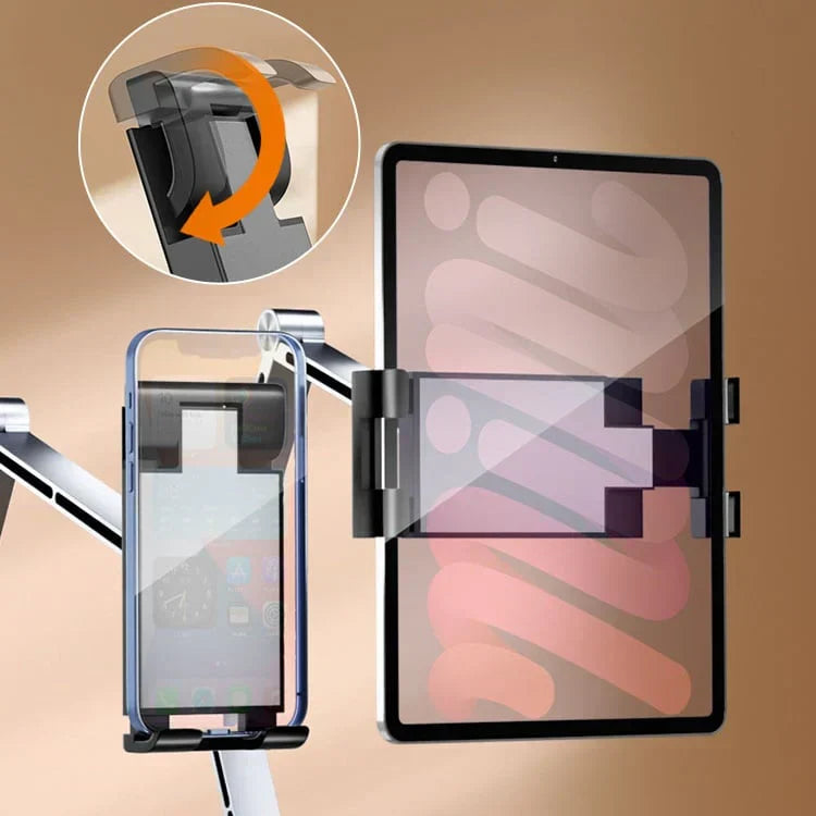 TechHold - Stabiler Tablet- und Handyhalter aus Aluminium