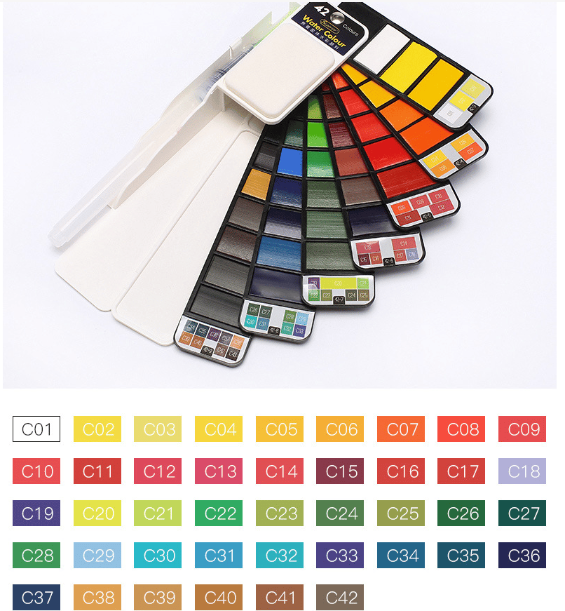 ArtWander - Handliches Aquarell-Reiseset