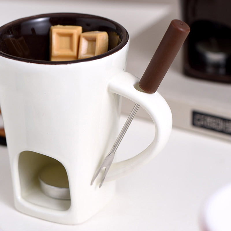 ChocoLuxe – Keramik-Fondue-Schüssel für Käse & Schokolade