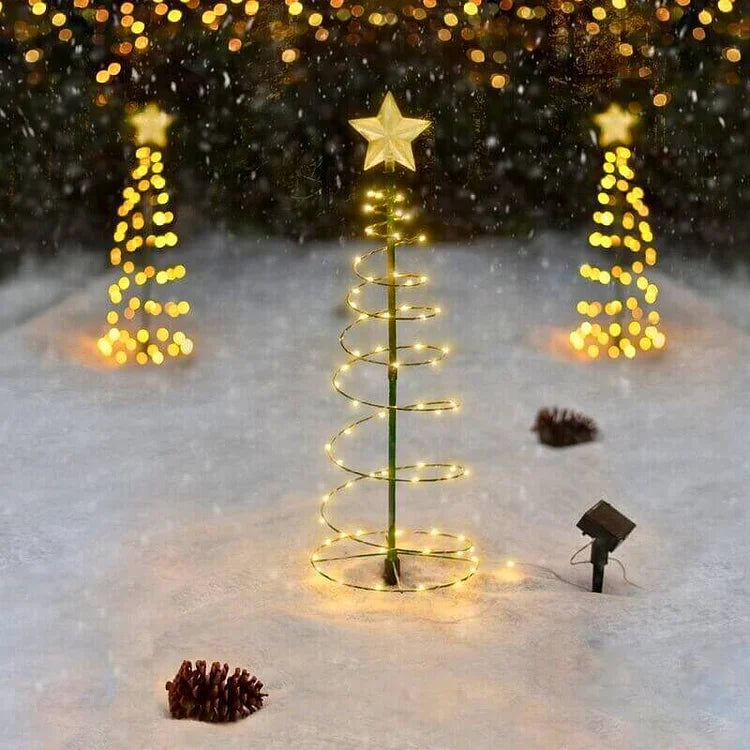 SolarTree – Der bezaubernde LED-Weihnachtsbaum mit Solarenergie betrieben