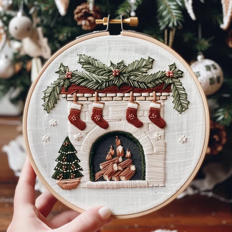 SnowStitch™ – Stick-Set für die Feiertage