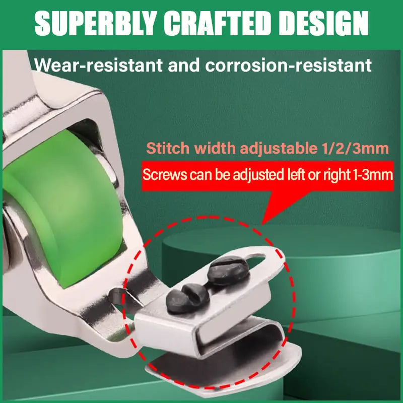 QuickSew – Erreichen Sie sofort perfekt gleichmäßige Säume