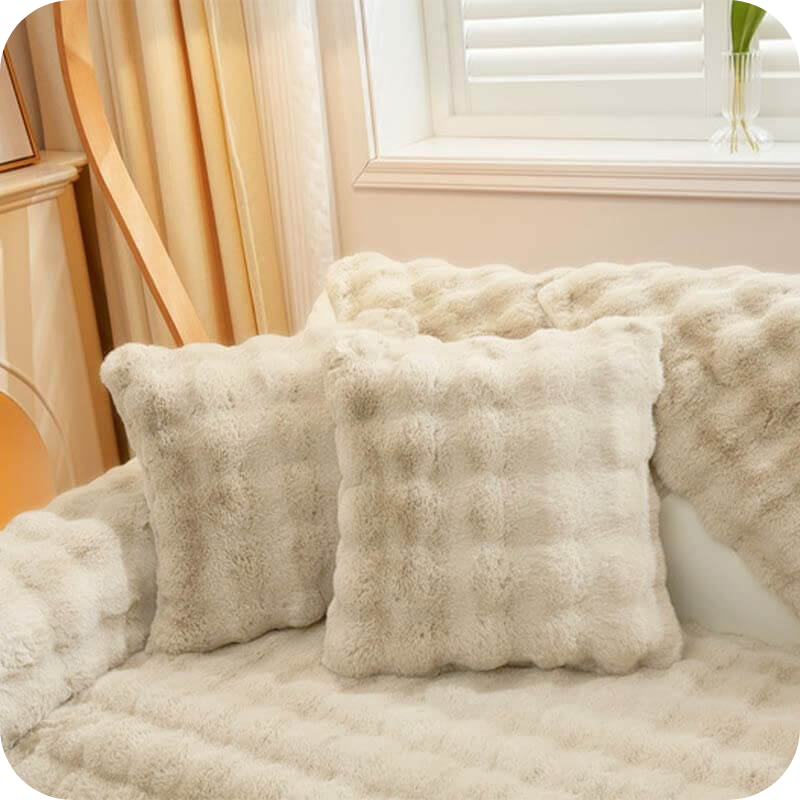 Plushy - Luxuriöser Sofaschutz, ultimativer Komfort und Weichheit!