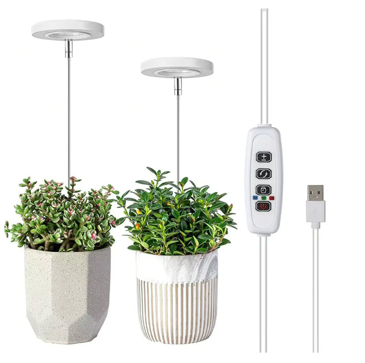 HerbaLite - Pflanzenlampe mit Vollspektrum und verstellbarem Ständer