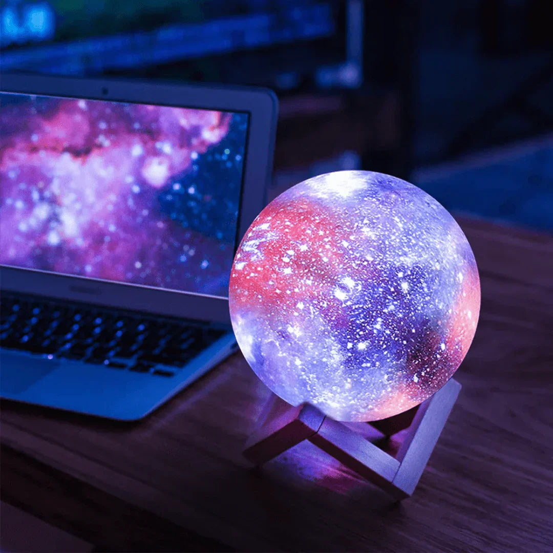 Sternenhimmel Nachtlampe LYUNORA | Touchsteuerung & USB-Akku | LED | Magisches Design für ruhige Nächte