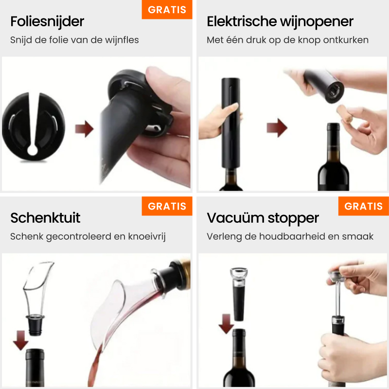 ElitePour - Elektrischer Weinöffner der Luxusklasse