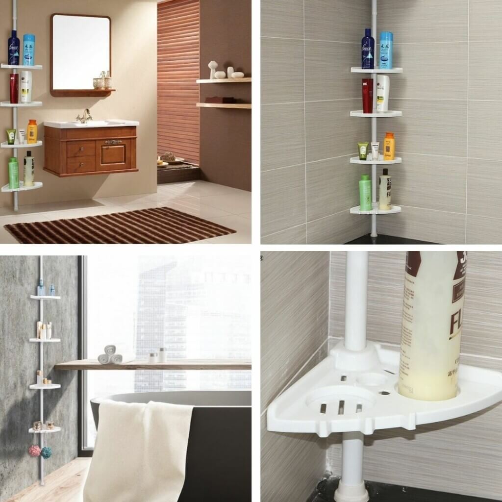 BathStorage – Badezimmerregal, Perfekte Ordnung im Badezimmer