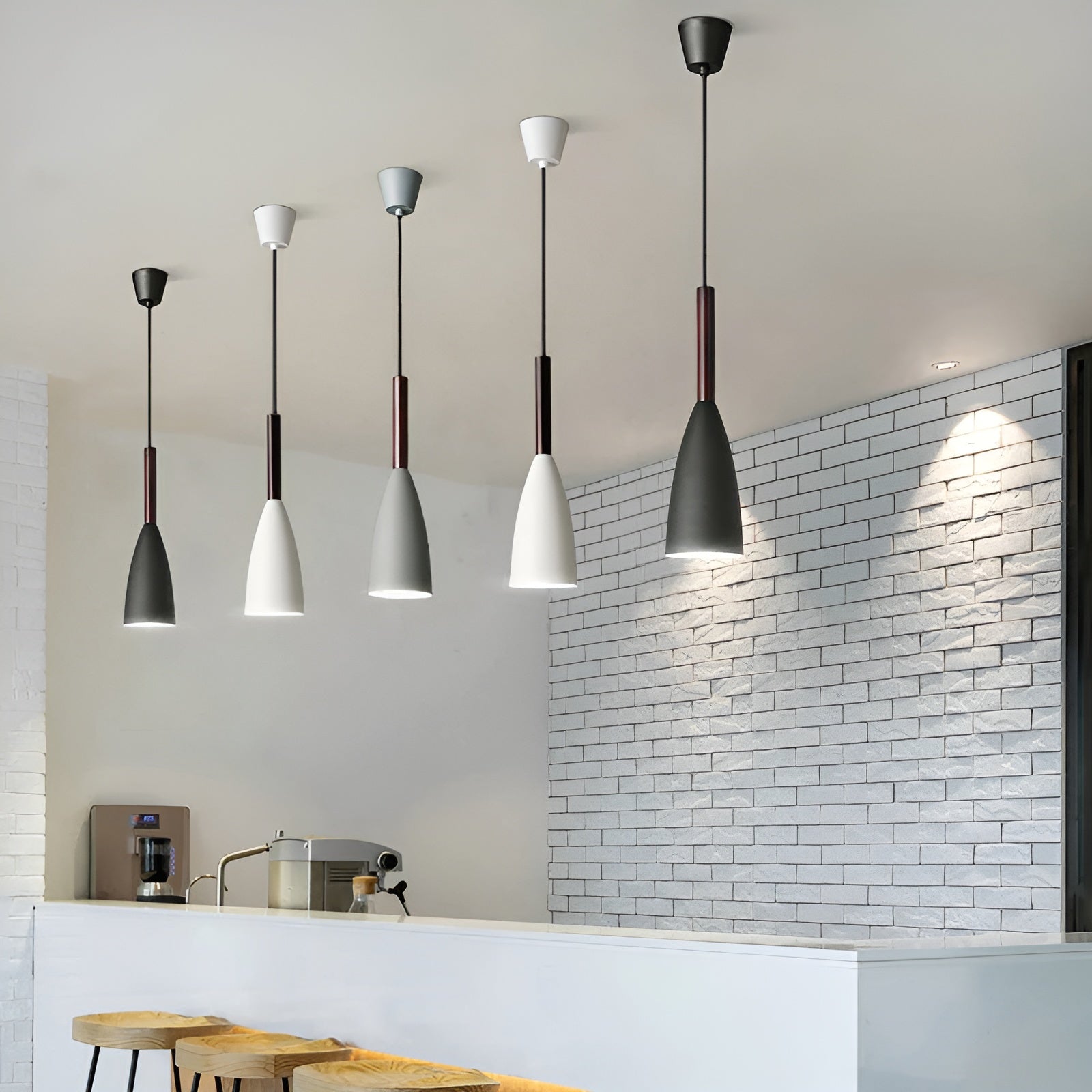 Hängelampe SakuraLume | Japandi Design | Zartes Kirschblütenmotiv | Aluminium & Warmes Licht