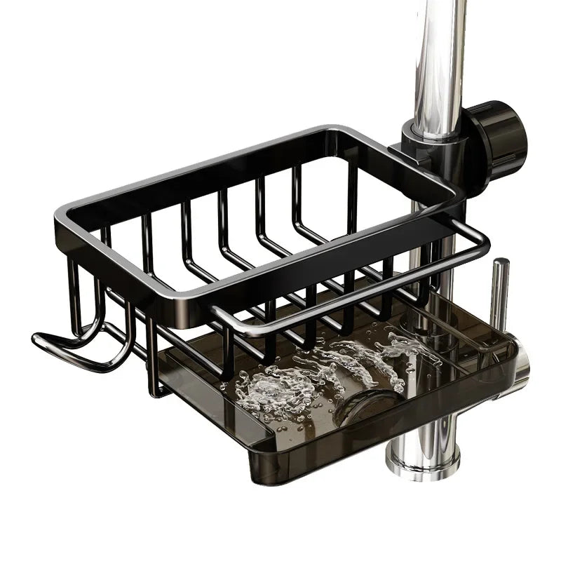 CleanTray - Spülbecken-Organisator aus Aluminium