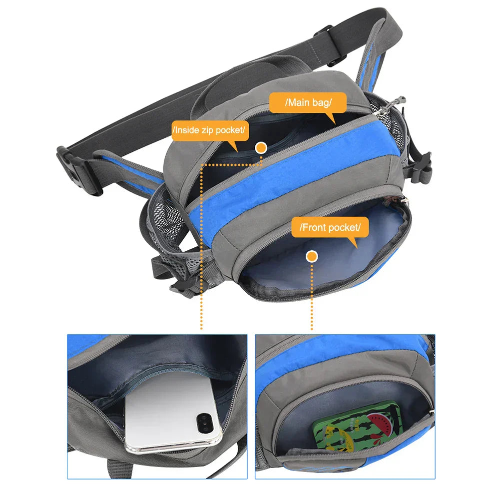Laufgürtel MotionLite | Leicht & Wasserabweisend | Verstellbar für Alle Größen | Perfekt für Joggen, Wandern & Radfahren