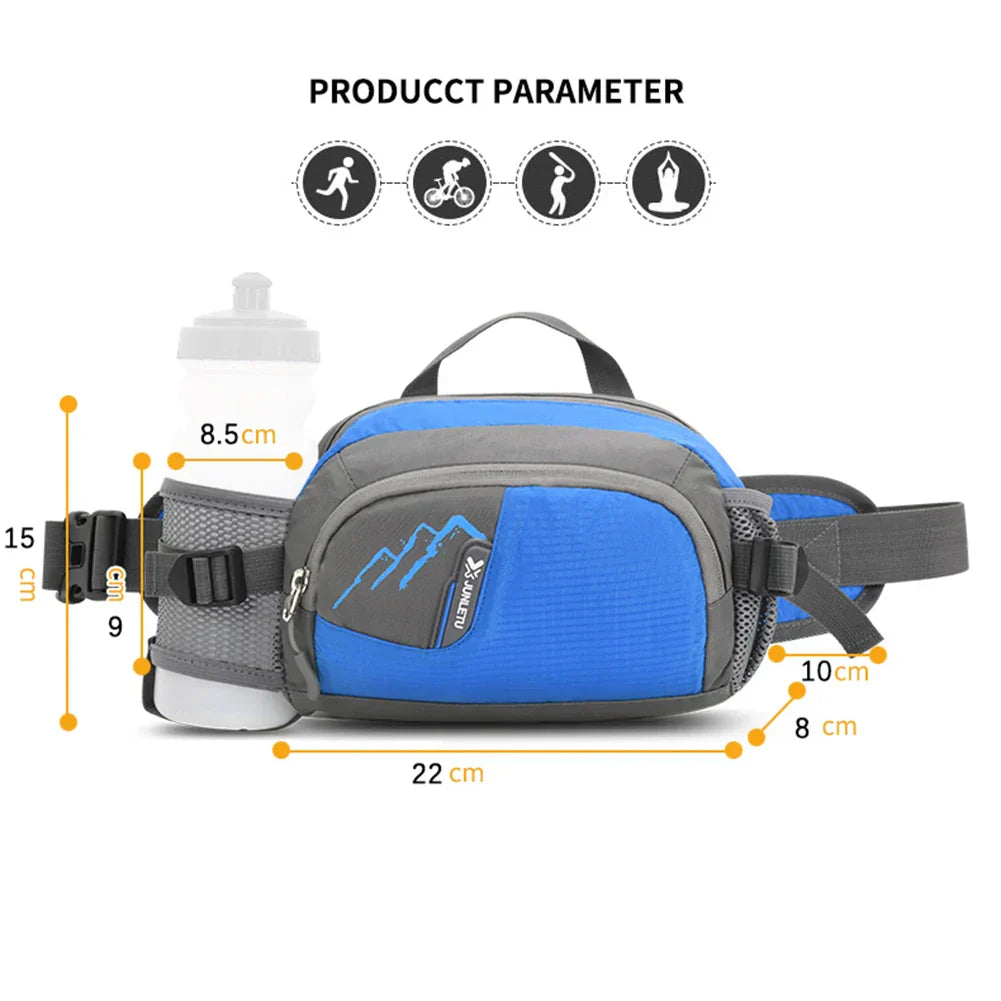 Laufgürtel MotionLite | Leicht & Wasserabweisend | Verstellbar für Alle Größen | Perfekt für Joggen, Wandern & Radfahren