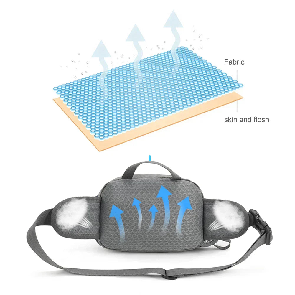 Laufgürtel MotionLite | Leicht & Wasserabweisend | Verstellbar für Alle Größen | Perfekt für Joggen, Wandern & Radfahren