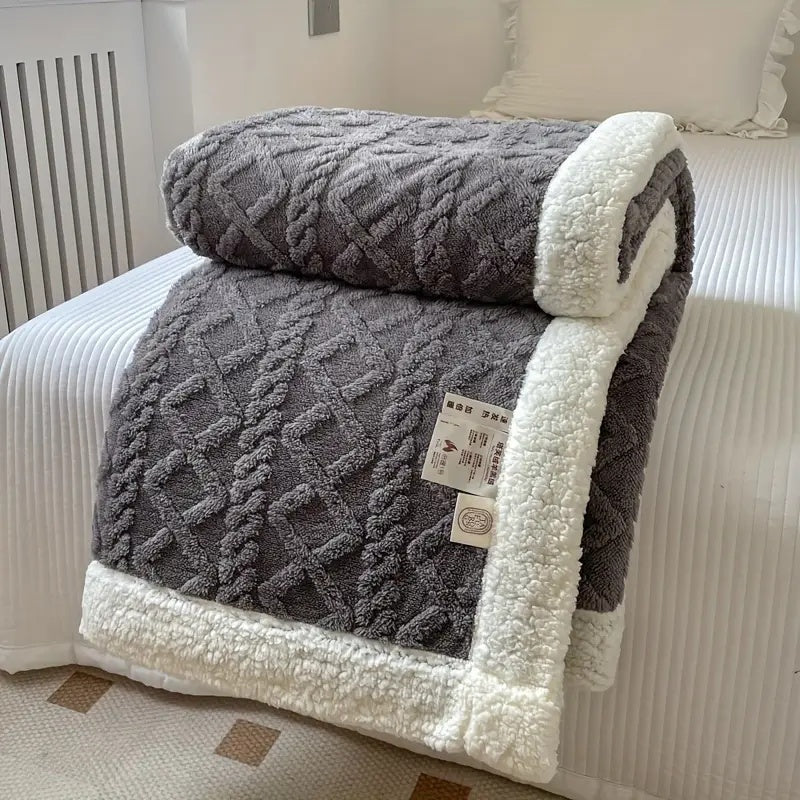 CuddleCloud - Bequeme Sherpa-Decke