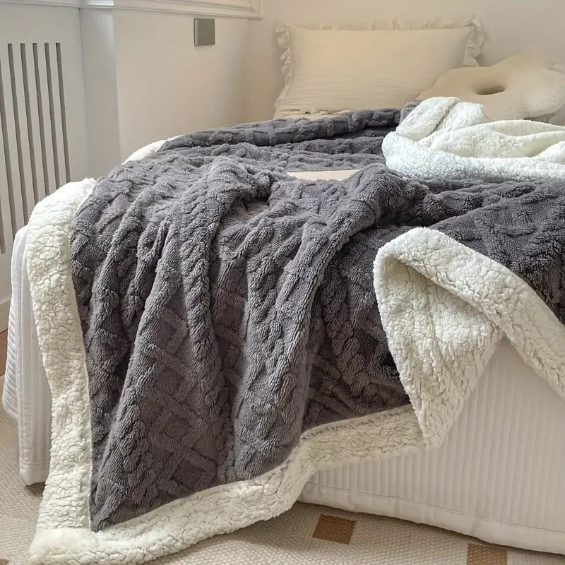 CuddleCloud - Bequeme Sherpa-Decke