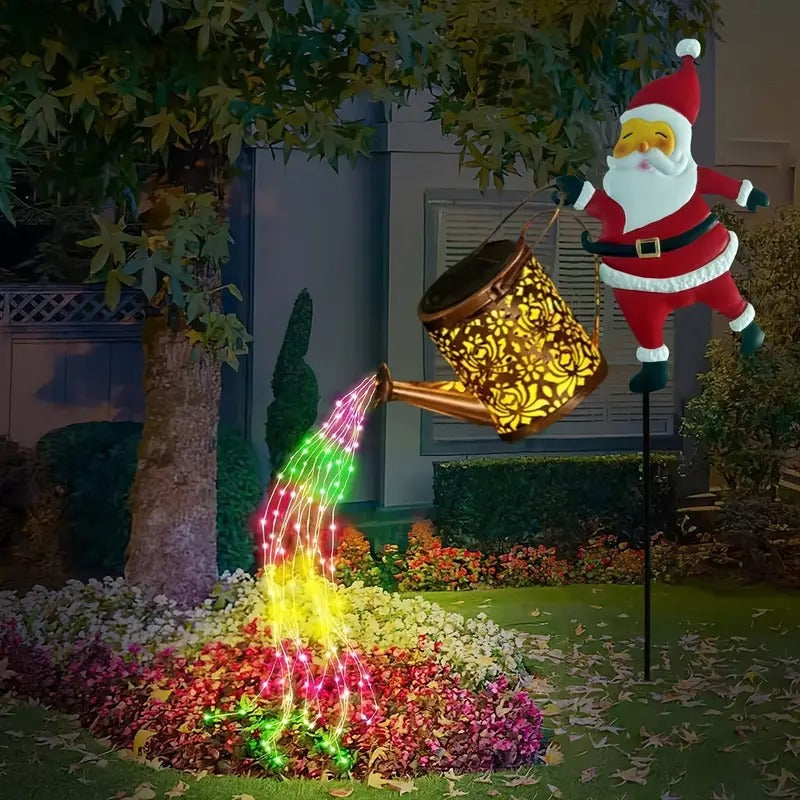 SantaPour™ – Solarbetriebenes Gießkannenlicht