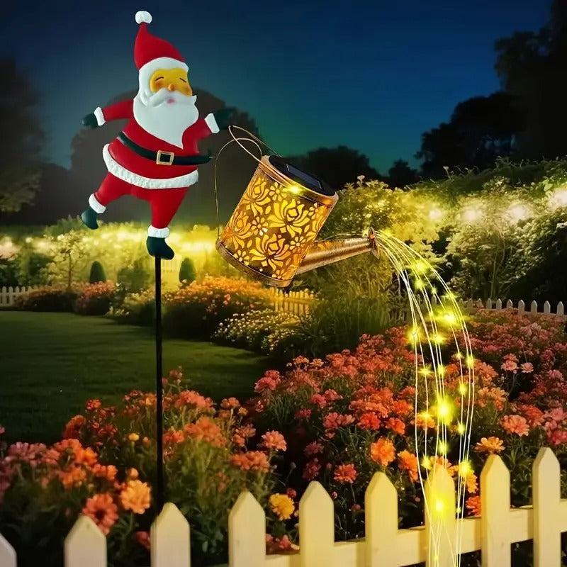 SantaPour™ – Solarbetriebenes Gießkannenlicht