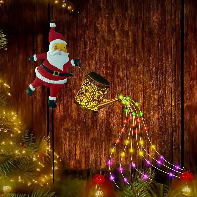 SantaPour™ – Solarbetriebenes Gießkannenlicht