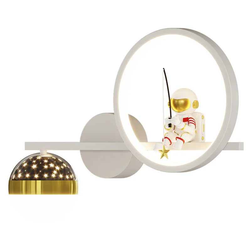 Kinder Wandleuchte LUNIMO | Sanftes Licht & Kindgerechtes Design | Für eine beruhigende Schlafumgebung | 1-teilig