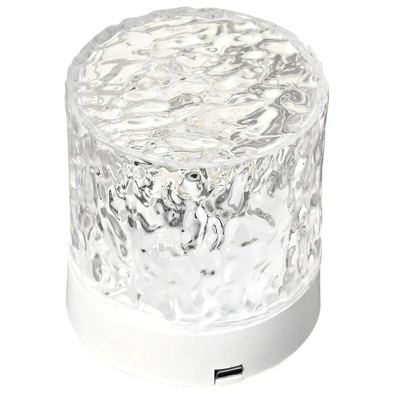 Lumora Stimmungslicht mit Wasserglanzeffekt | 16 Farben RGB & Fernbedienung | USB-betrieben | Modernes Design | Acrylschirm