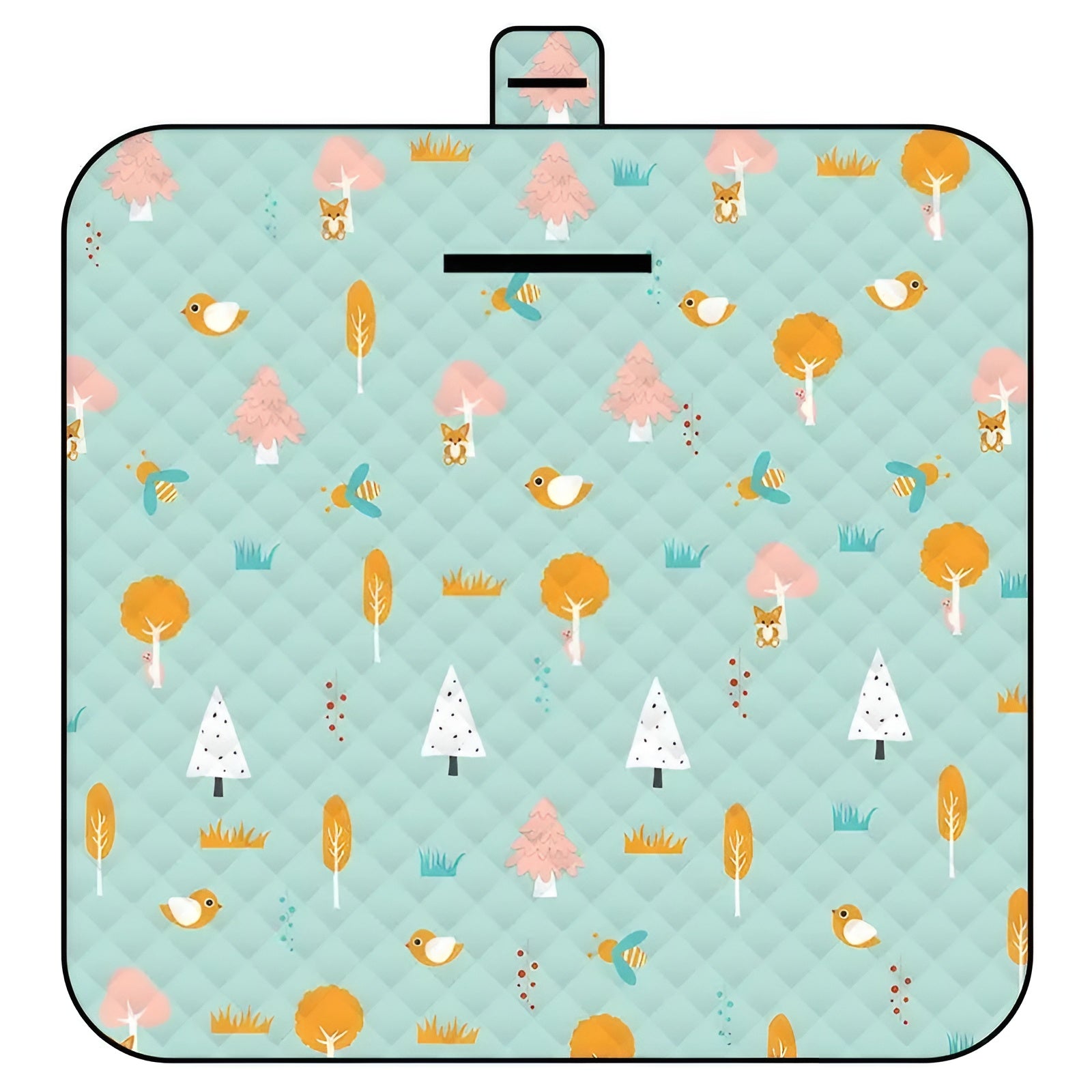 Faltbare Baby-Spielmatte Wanderlino | Gepolstert & Wasserfest | Für Outdoor & Zuhause | Inkl. Tragetasche