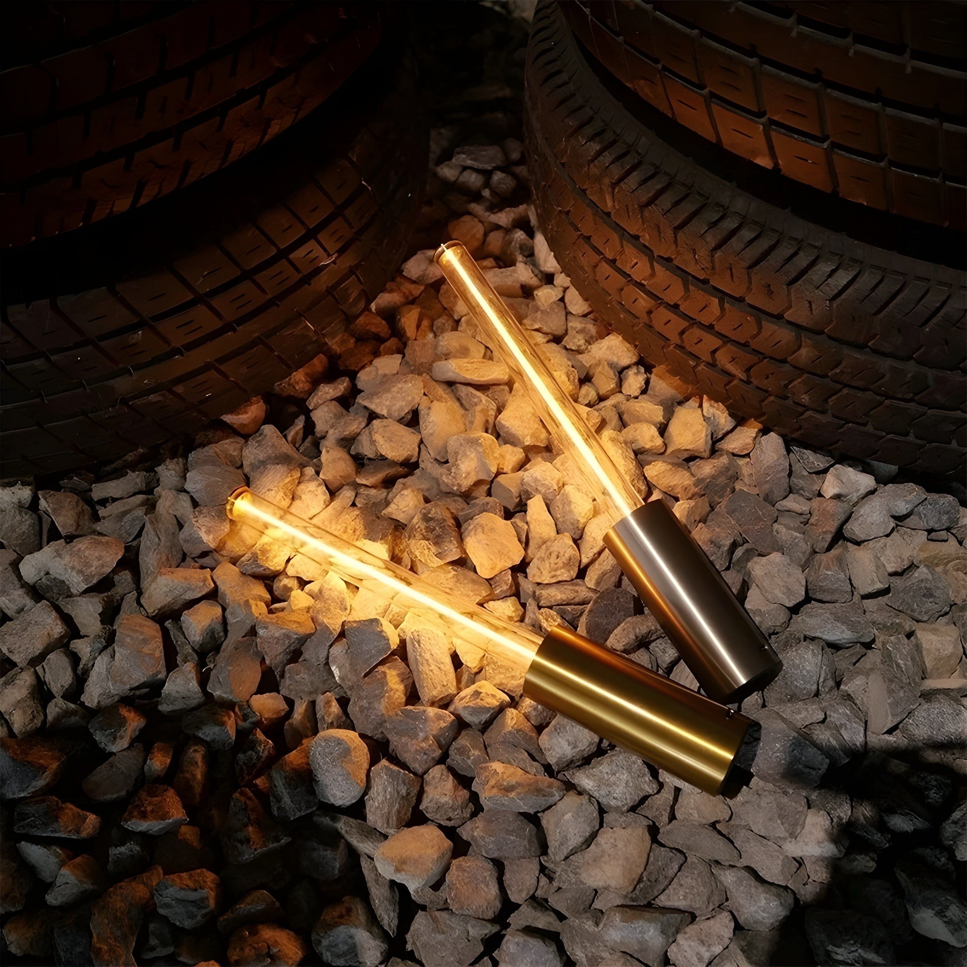 Noctivio LED Nachtlicht Wiederaufladbar | Touch-Dimmbar | Modernes Design | 10h Akkulaufzeit | Glas & ABS