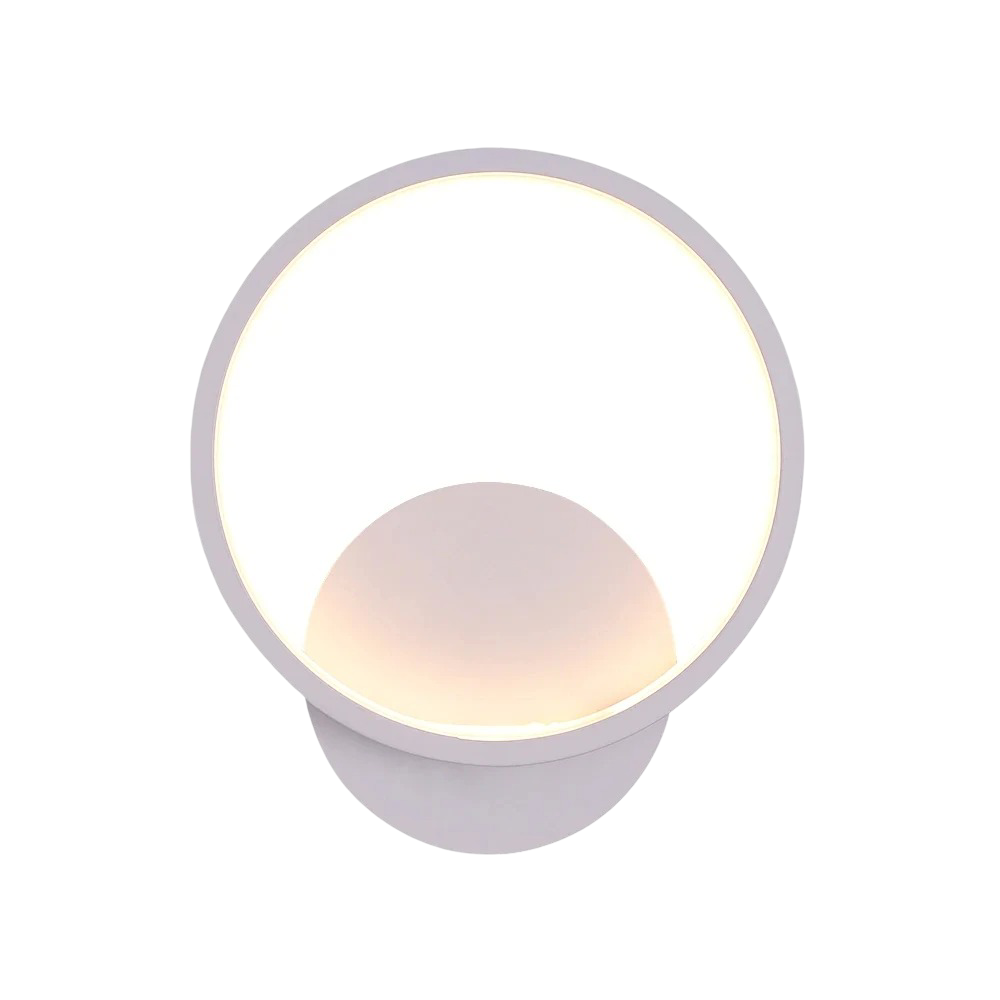 LED Wandleuchte LumoSphere | Rundes Design | Warmweiß 3000 K | Modern & Energiesparend