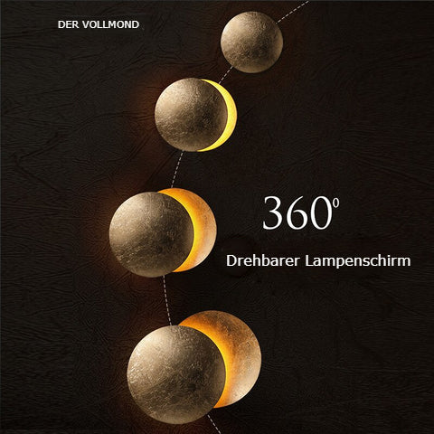 MidnightLuxe - Sonnenfinsternis-Wandleuchte