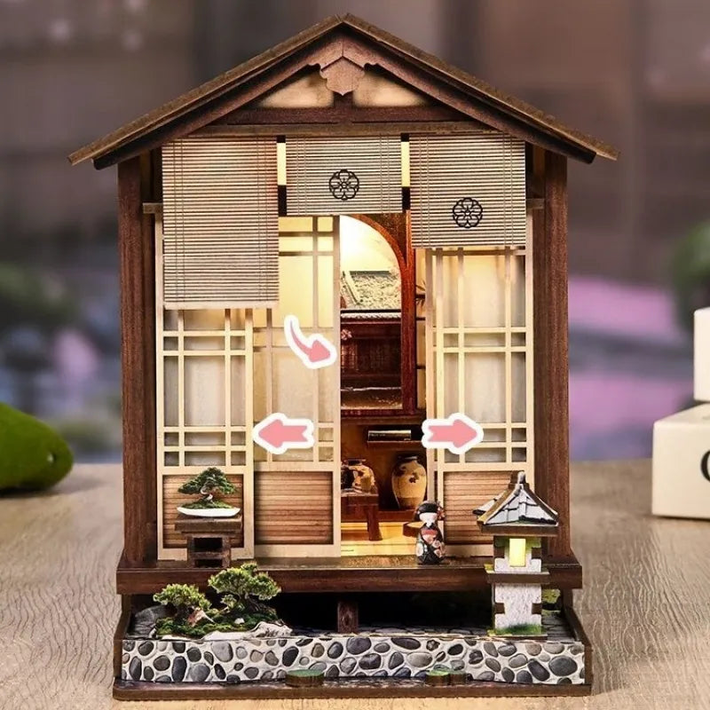 Miniatur Haus Bausatz - Moss-Lantern Harmony Garden