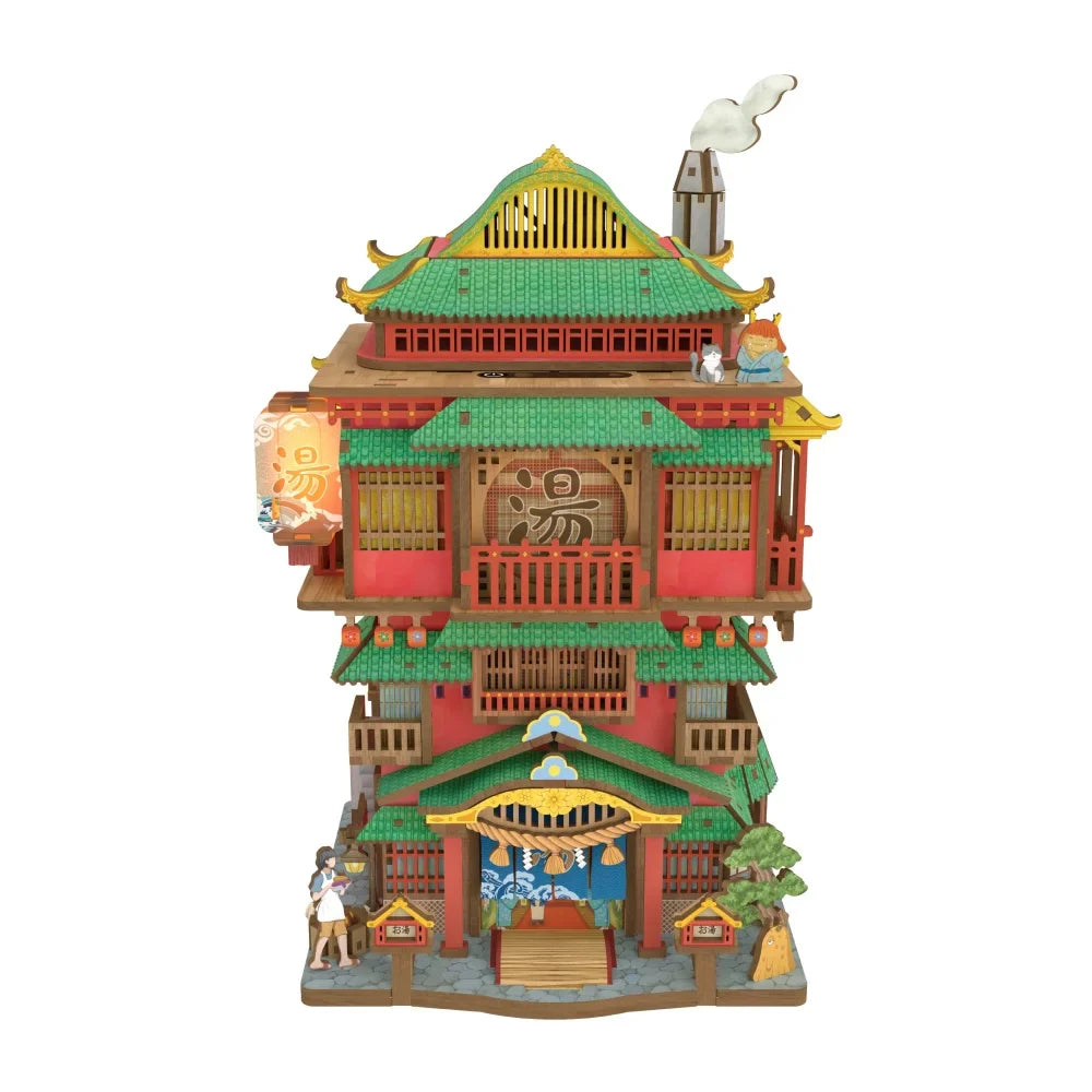 Miniatur Haus Bausatz - Onsen Saga