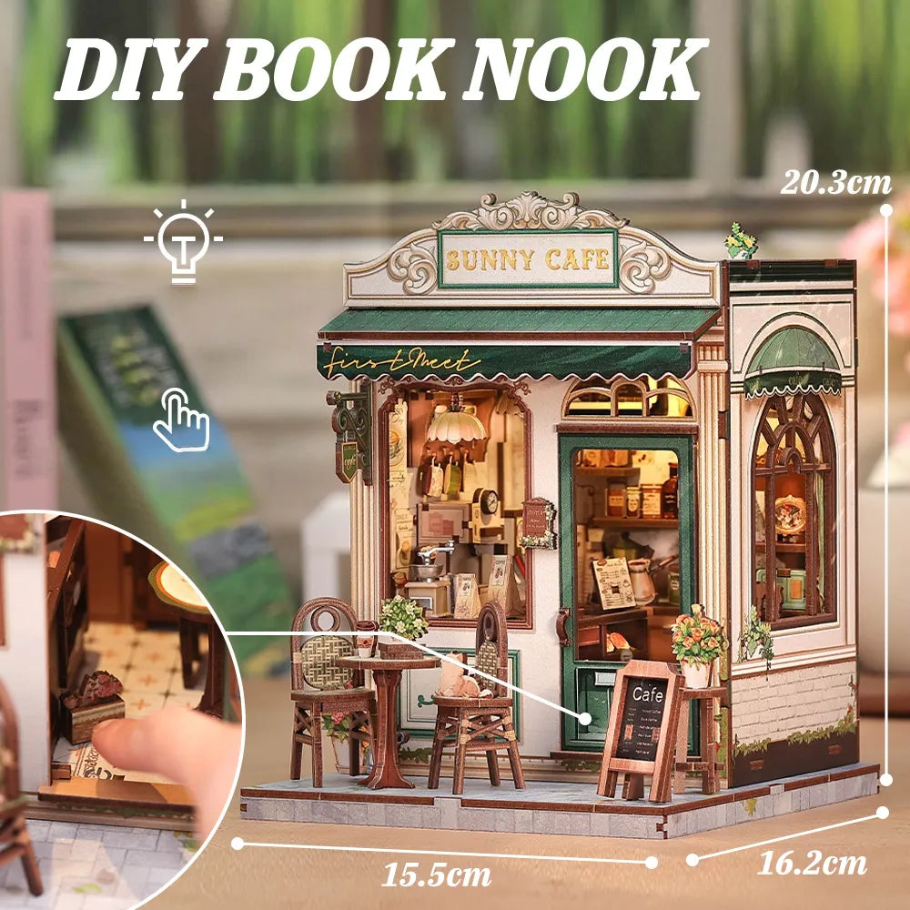 Miniatur Haus Bausatz - Sunny Cafe
