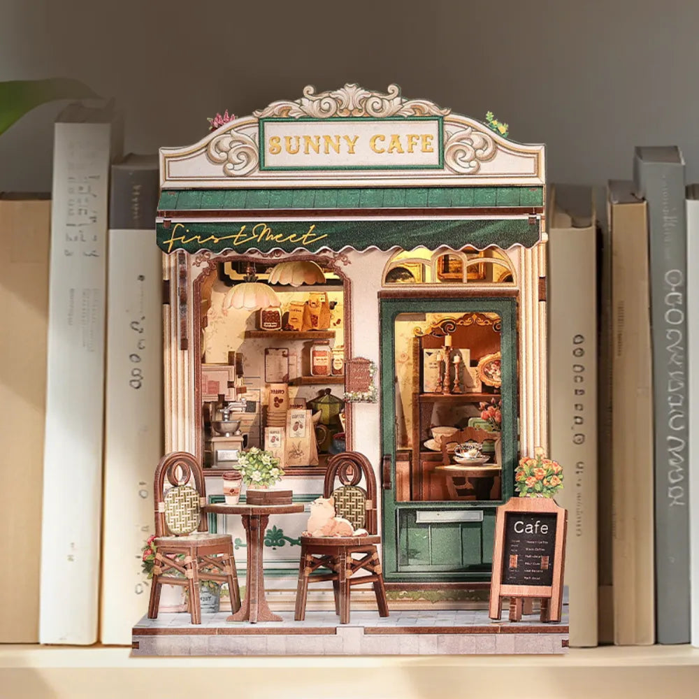 Miniatur Haus Bausatz - Sunny Cafe