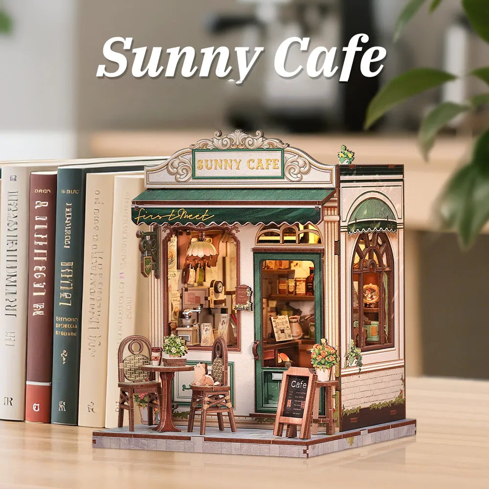 Miniatur Haus Bausatz - Sunny Cafe