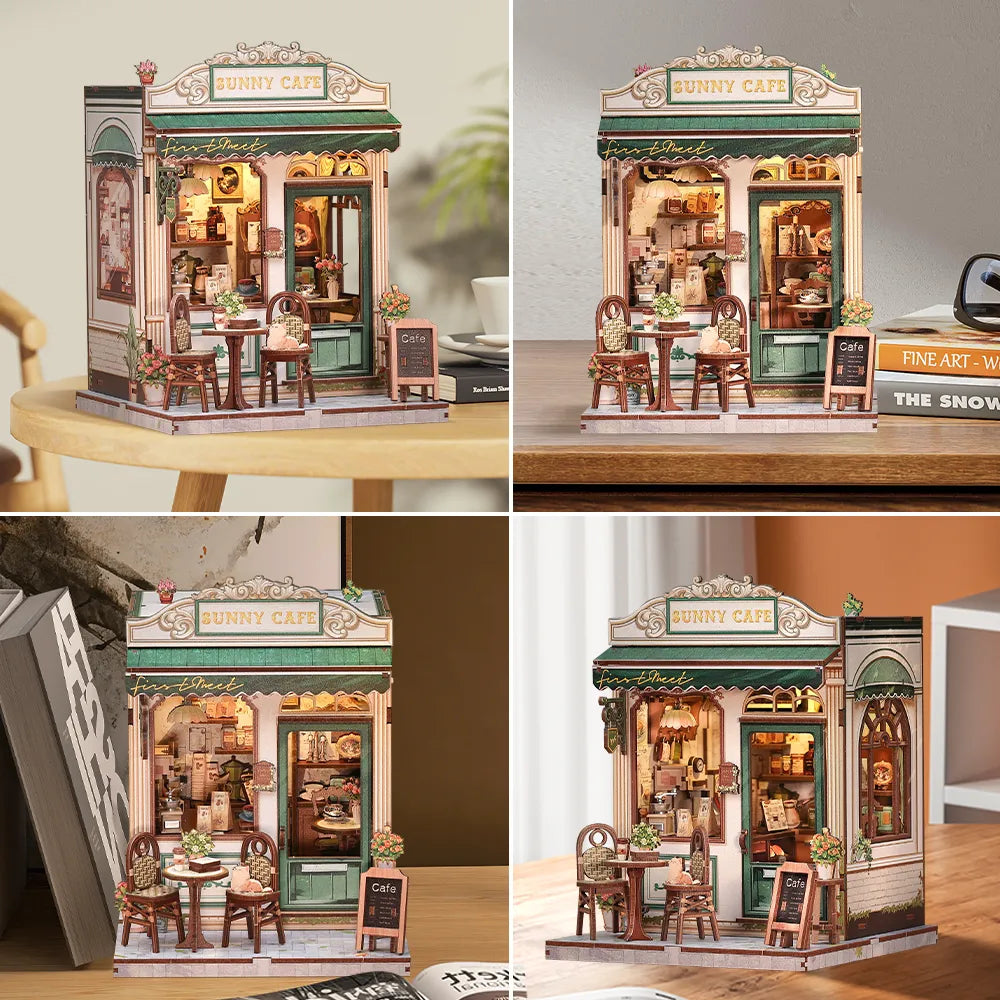 Miniatur Haus Bausatz - Sunny Cafe