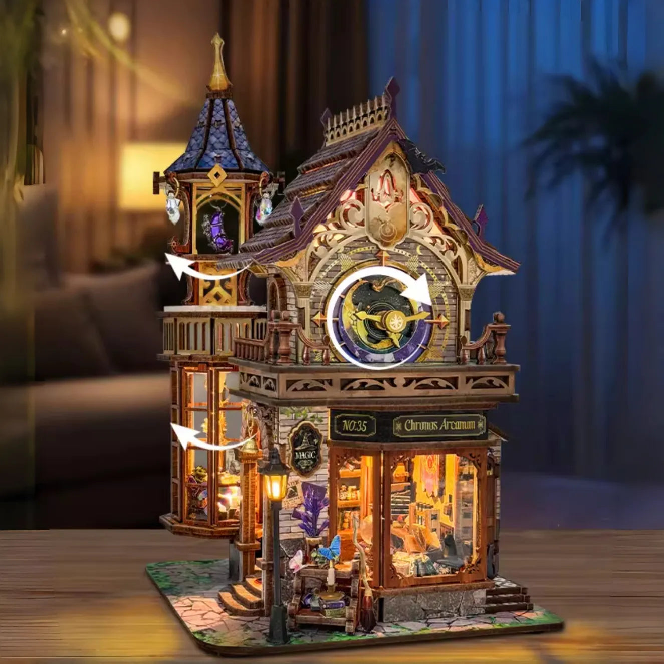 Miniatur Haus Bausatz - Time Magic Club