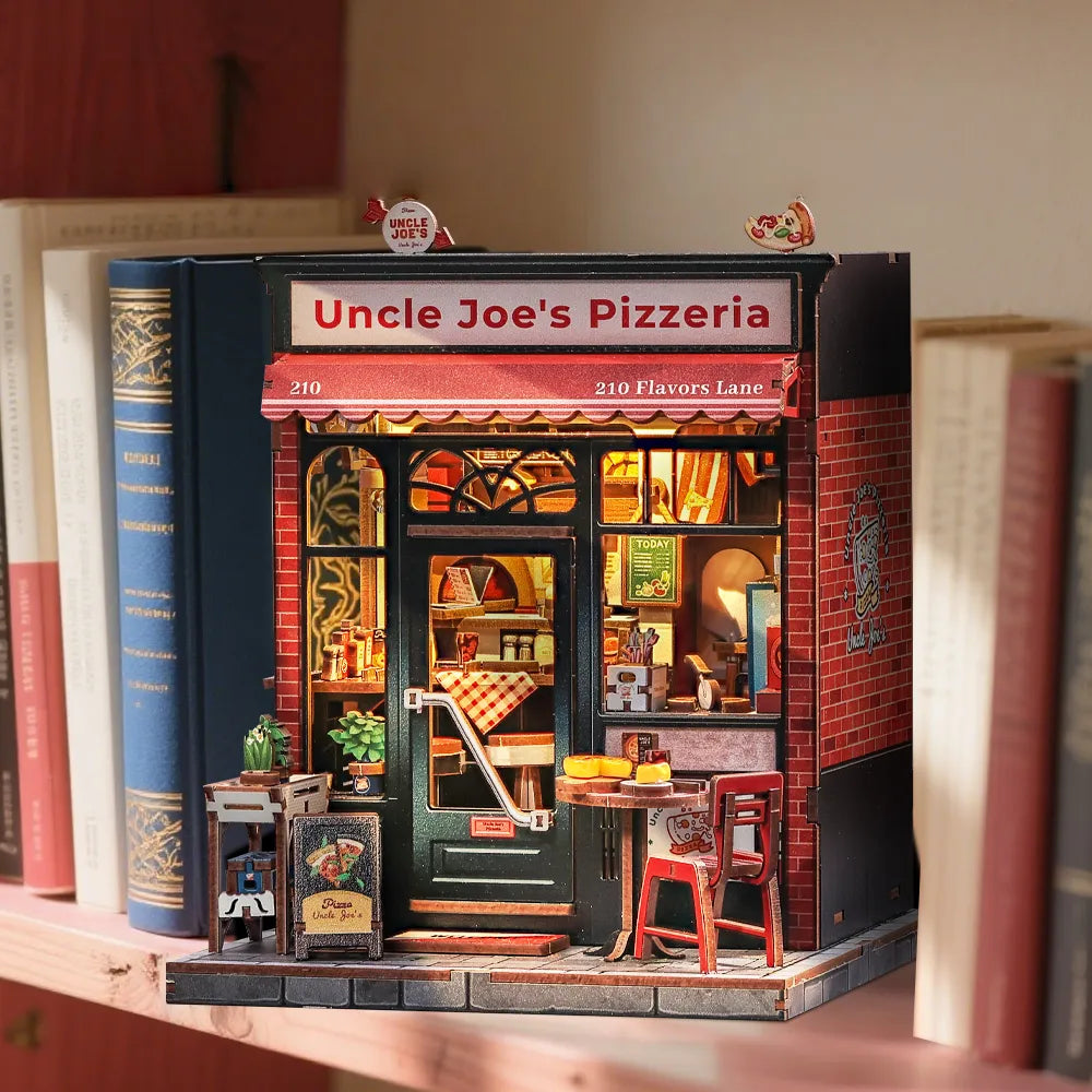 Miniatur Haus Bausatz - Uncle Joe's Pizzeria