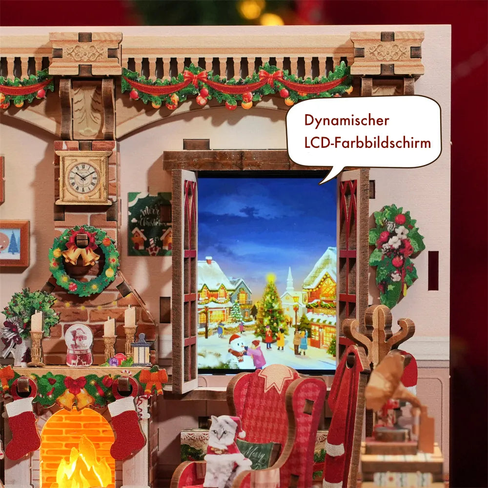 Miniatur Haus - The Christmas Cottage