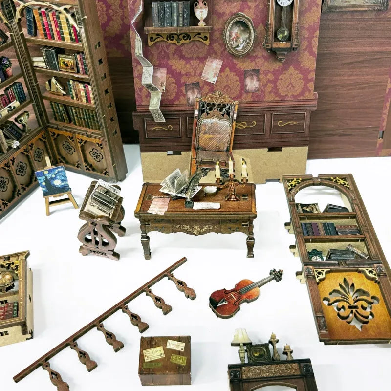Miniatur Haus - Time Book House