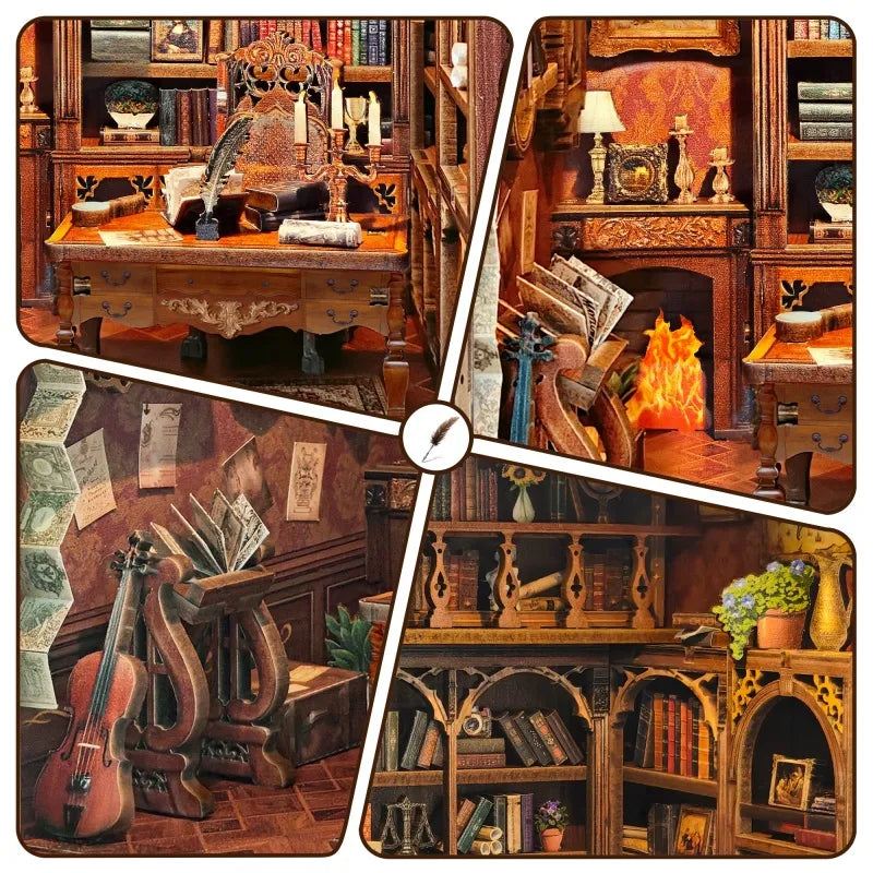 Miniatur Haus - Time Book House